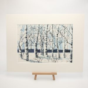 Snowy Woodland