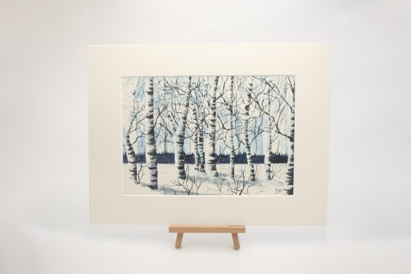 Snowy Woodland