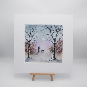 Snow-Filled Dog Walk