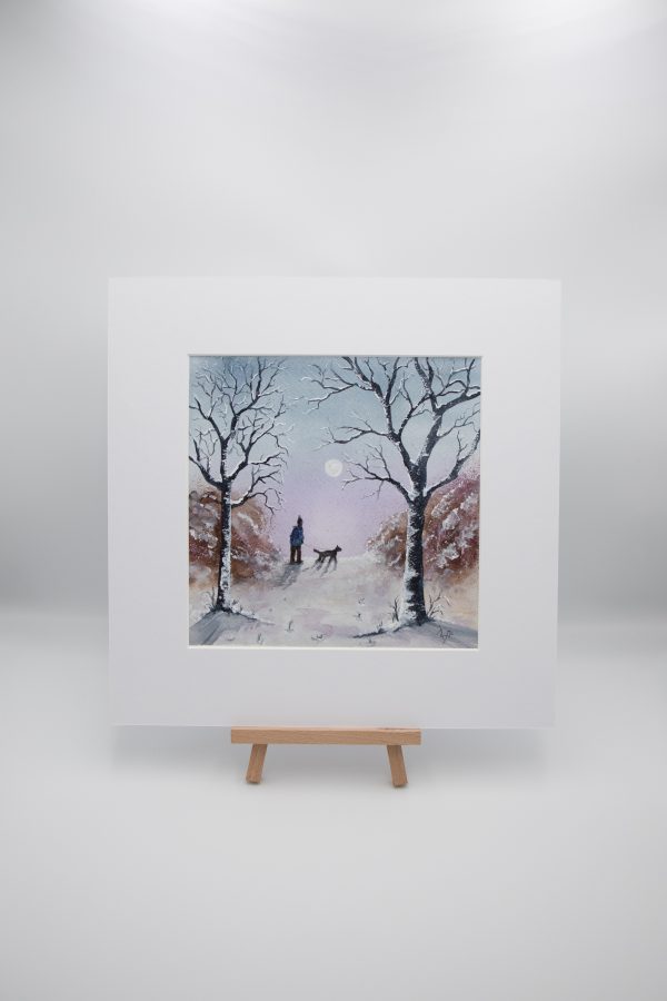 Snow-Filled Dog Walk