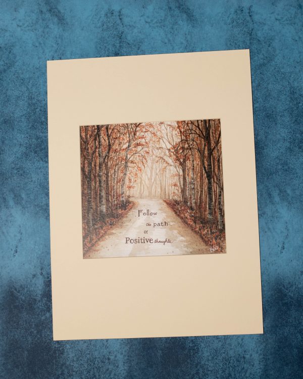 Follow the Path of Positive Thoughts